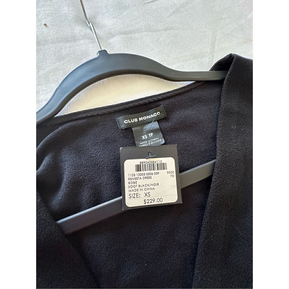 NWT Club Monaco Black Remesta Dress Size XS - Picture 4 of 11